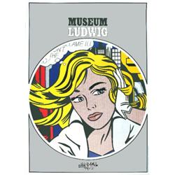 1980 Lichtenstein M-Maybe (detail) Poster