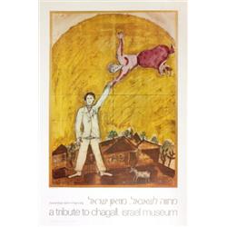 1977 Chagall La Promenade Poster