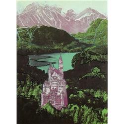Warhol Neuschwanstein Poster