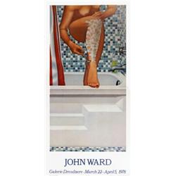 1978 Ward Nude Shaving Poster