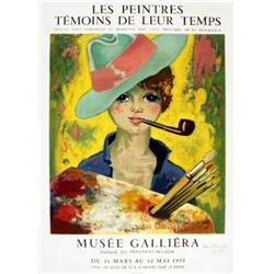 Signed 1955 van Dongen Jean-Marie Mourlot Litho