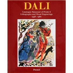 1995 Dali Catalogue Raisonne of Prints II Book