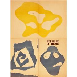 1950 Arp Page from DLM #33 Lithograph