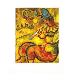 Chagall The Yellow Clown Poster