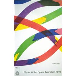 Dorazio Olympics 1972 Lithograph