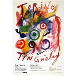 1987 Tinguely Torino Poster