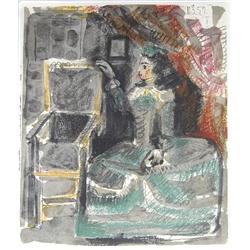 Picasso Paloma standing Lithograph