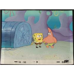 Original Background Cel Spongebob Animation Help Here