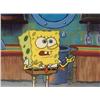 Image 2 : SpongeBob Confused Original Cel Production Background