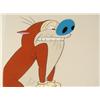 Image 2 : Ren And Stimpy Original Animation Cel Doing Cat Art