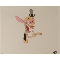 Ren And Stimpy Original Cel Crazy Hobo Art Animation