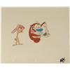Image 1 : Art Cel Original Ren And Stimpy Coins Clip Trick