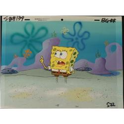 Original Spongebob Cel An Idea Background Animation