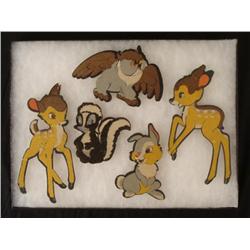 Bambi Vintage Disney Movie Premium 5 Figures