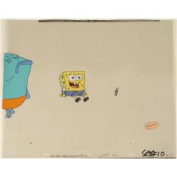 Original Victory is Mine Cel Spongebob Art Animation