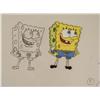Image 2 : Production Drawing Original Joyful Spongebob Art
