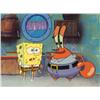Image 2 : Dissapointed Orig Animation Cel Background SpongeBob