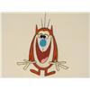 Image 2 : Original Ren And Stimpy Cel Production Blue Nose