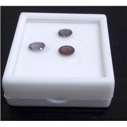 Three Burmese Mix Loose Gemstones