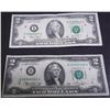 Image 1 : $2.00 Bills, 1976 & 2003