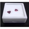 Image 1 : Two Cuprian Rubellite Loose Gemstones