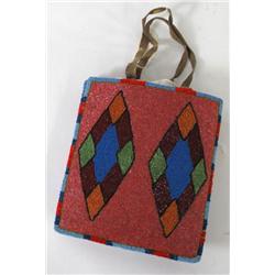 Beaded Double Sided Flat Bag