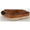 Image 1 : Three Nesting Birch Bark Baskets