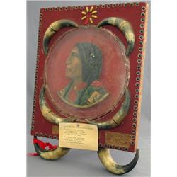 Chief Wolf Robe Memorial Plaque