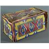 Image 1 : Painted Parfleche Trunk