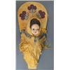 Image 1 : Beaded Hide Cradle Board with Doll