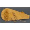 Image 2 : Beaded Hide Cradle Board with Doll
