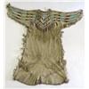 Image 1 : Fringed and Beaded Hide & Elk Tooth Dress