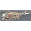 Image 2 : Beaded Hide Rifle Scabbard