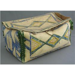 Painted Parfleche Trunk