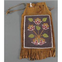 Beaded Drawstring Bag