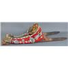 Image 1 : Early Cheyenne Beaded Cloth Cradle Board