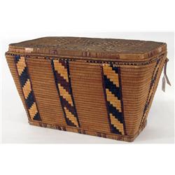 Salish Lidded Basket