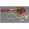 Image 1 : Dog Sled Whip with Decorated Handle
