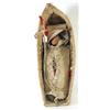 Image 2 : Hide Cradle Board Basket with Doll