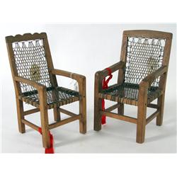 Two Doll Chair Models