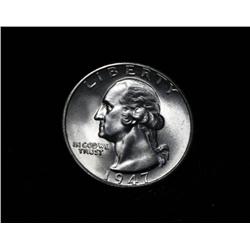 1947-s Washington Quarter 25c Grades Gem uncirculated ms65