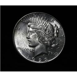 1923-s Peace Dollar Grades Choice Uncirculated ms64
