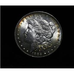 1886-p Morgan Dollar Grades Choice Uncirculated ms64  Beautifully toned