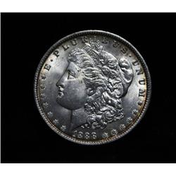 1888-p Morgan Dollar Grades Select Uncirculated ms63
