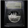 Image 1 : 2002-W West Point Commemorative $1 Graded PR70 DCAM