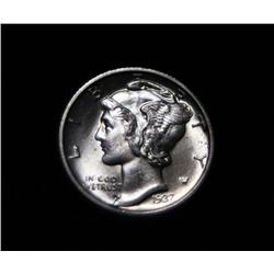 1937-d Liberty Head 'Mercury' Dime 10c Grades Choice Uncirculated ms64 FSB