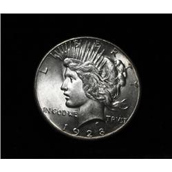 ***RARE   1928-p Peace Dollar $1 Grades Choice Uncirculated ms64   STUNNING   RARE***