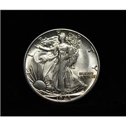 1943-s Walking Liberty Half Dollar 50c Grades Choice Uncirculated ms64