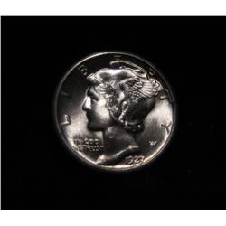 1927 Mercury Dime Grades Gem Uncirculated ms66