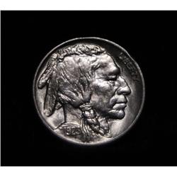 1923-p Buffalo Nickel 5c Grades Gem Uncirculated ms64/ms65  PQ+++